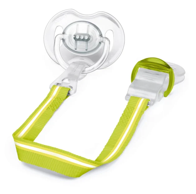attache-sucette-avent-vert Attache sucette 0m+ - Philips avent