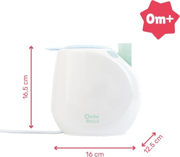 dimensions chauffe biberon easy pastel