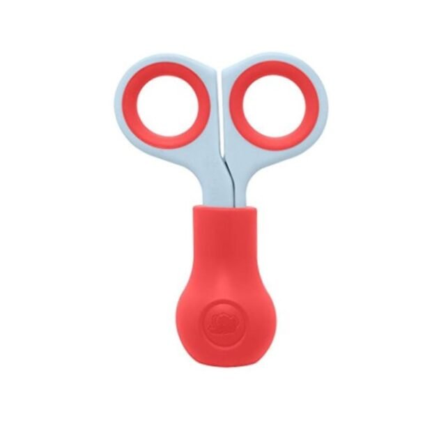 ciseaux-avec-base-bebe-confort-rouge-12 ciseaux avec base rouge bébé confort