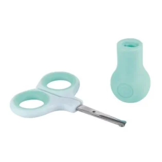 ciseaux-avec-base-bebe-confort-rouge-bleu ciseaux avec base bleu