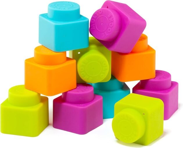 ensemble-de-24-blocs-sensoriels-molto 24 blocs souples molto