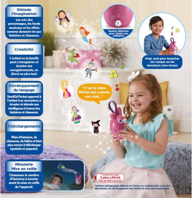 Boîte à Histoires Interactive StoriKid Pocket – Vtech
