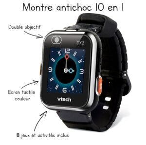 kidizoom-smartwatch-dx2-noire-vtech-5 kidizoom smartwatch pratique