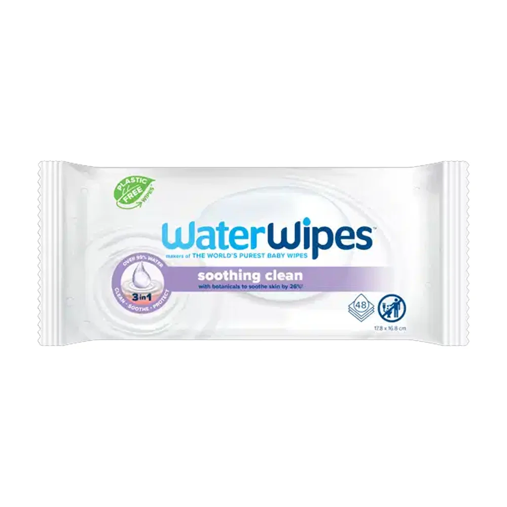 lingettes apaisantes waterwipes x48