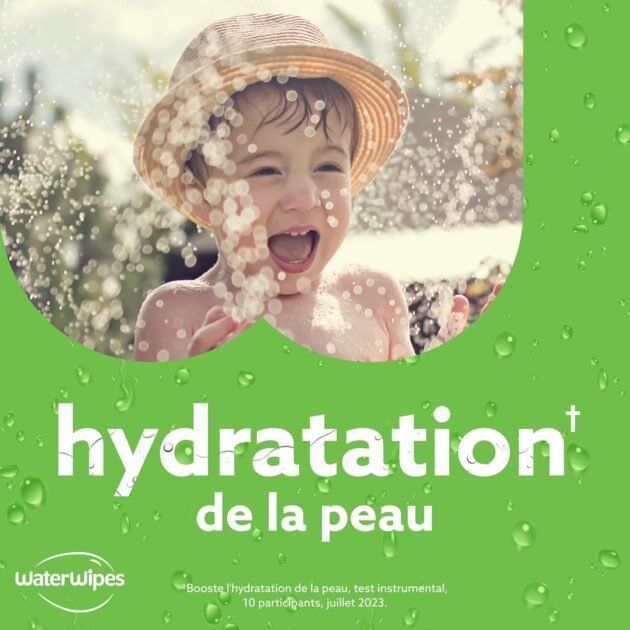 lingettes hydrating clean waterwipes natural