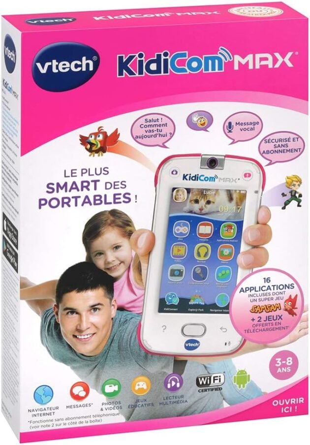 Portable Enfant Kidicom Max Rose - VTECH