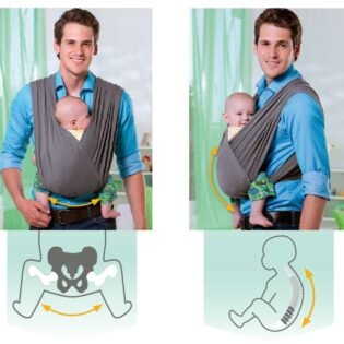 carry baby stone polyvalent