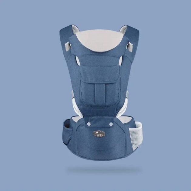 porte bébé imama bleu