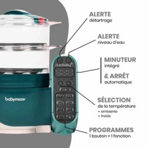 cuiseur nutribaby opal green pratique