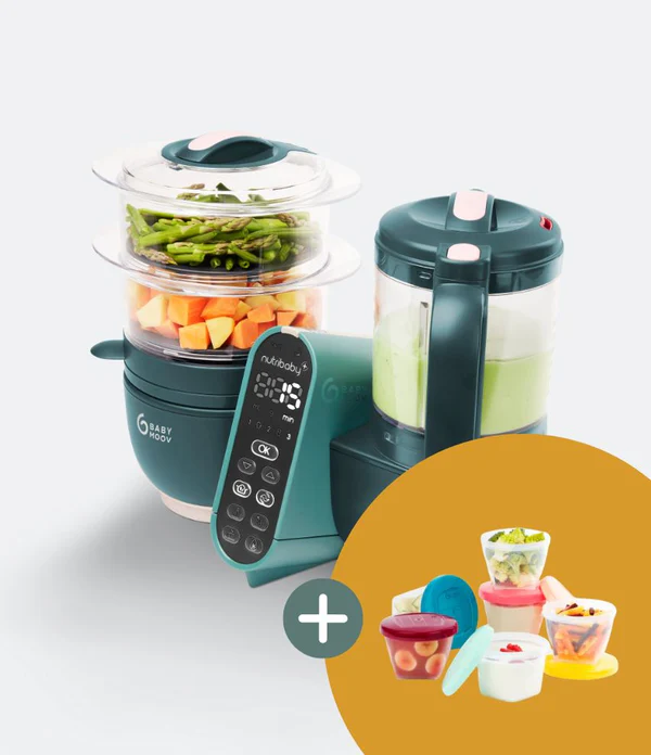 robot cuiseur nutribaby opal green 2