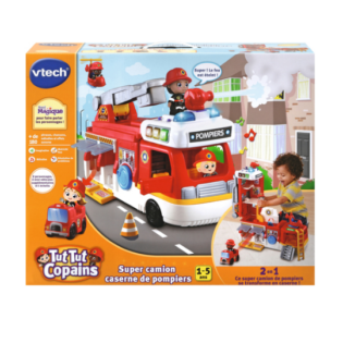 emballage Super camion caserne vtech