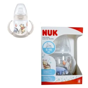 Tasse d'apprentissage à Bec Verseur en Silicone Antifuite - NUK