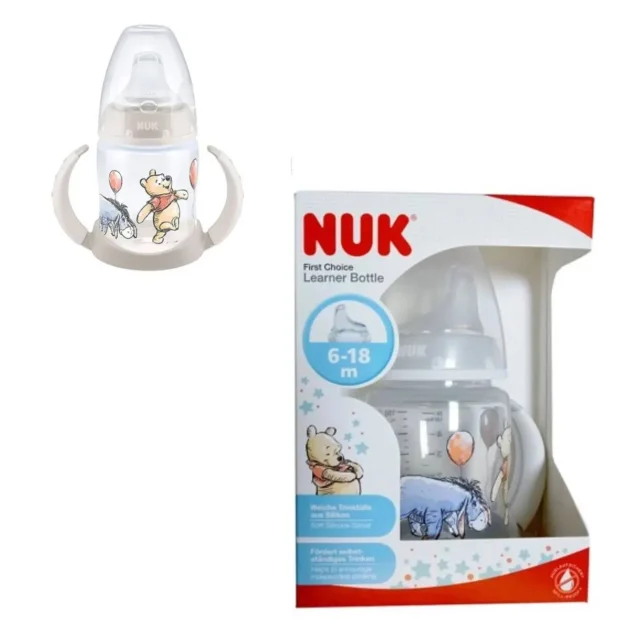 Tasse d'apprentissage à Bec Verseur en Silicone Antifuite - NUK