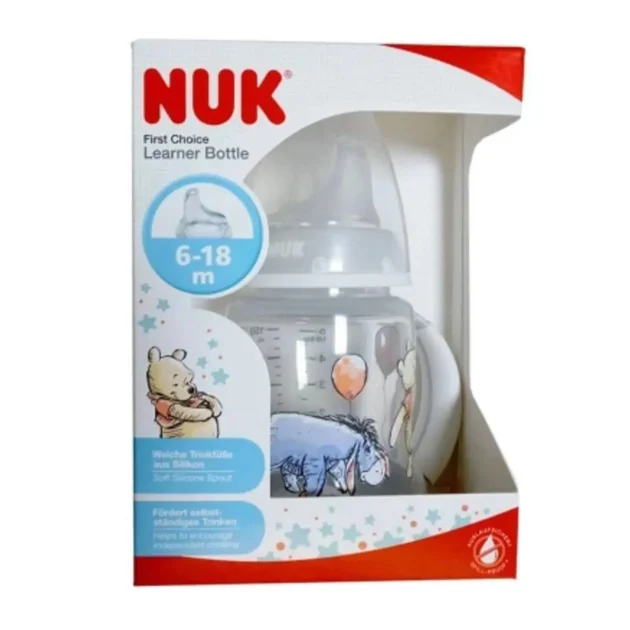Tasse d'apprentissage à Bec Verseur en Silicone Antifuite - NUK