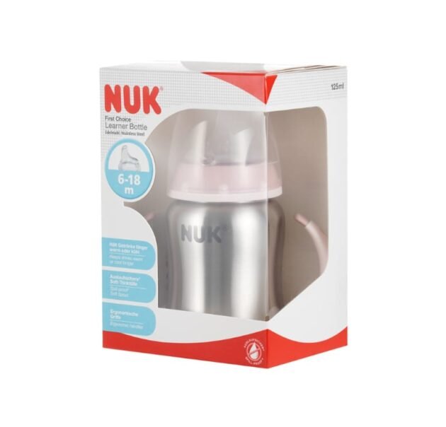 tasse d'apprentissage en acier nuk pratique