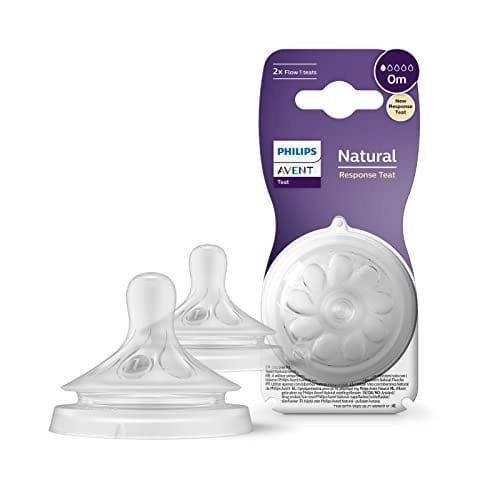 tétine natural response Lot de 2 tétines 0M+ Natural Response-Débit 1- Avent