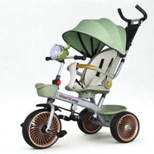 tricycle évolutif vert just baby