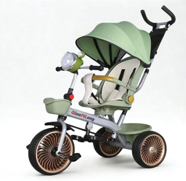 tricycle évolutif vert just baby