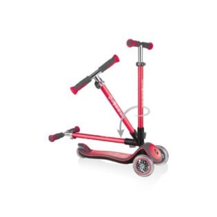 trottinette elite deluxe rouge pratique
