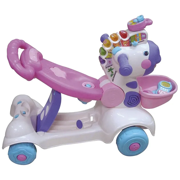 trottino mon zèbre rigolo rose Trottino Mon Zèbre Rigolo Rose – Vtech