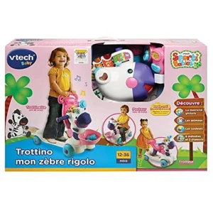 trottino – vtech Trottino Mon Zèbre Rigolo Rose – Vtech
