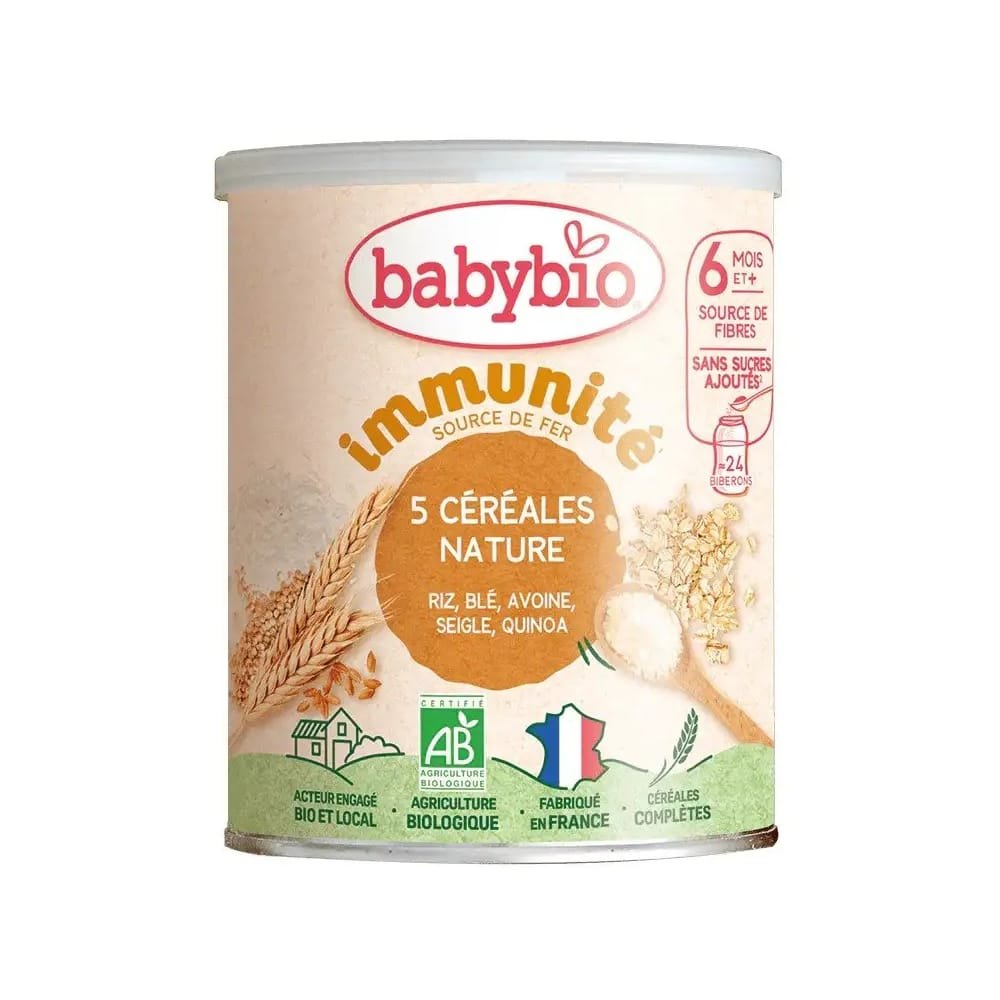 Babybio - 5 Céréales Immunité dès 6 mois