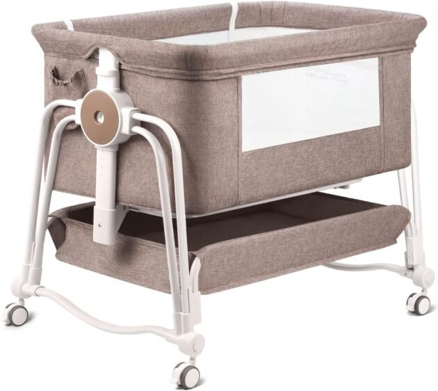 berceau-cododo-multifonction-4-en-1-beige berceau cododo 4 en 1 beige 2