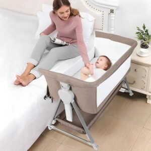 Berceau cododo réglable à bascule pour bébé