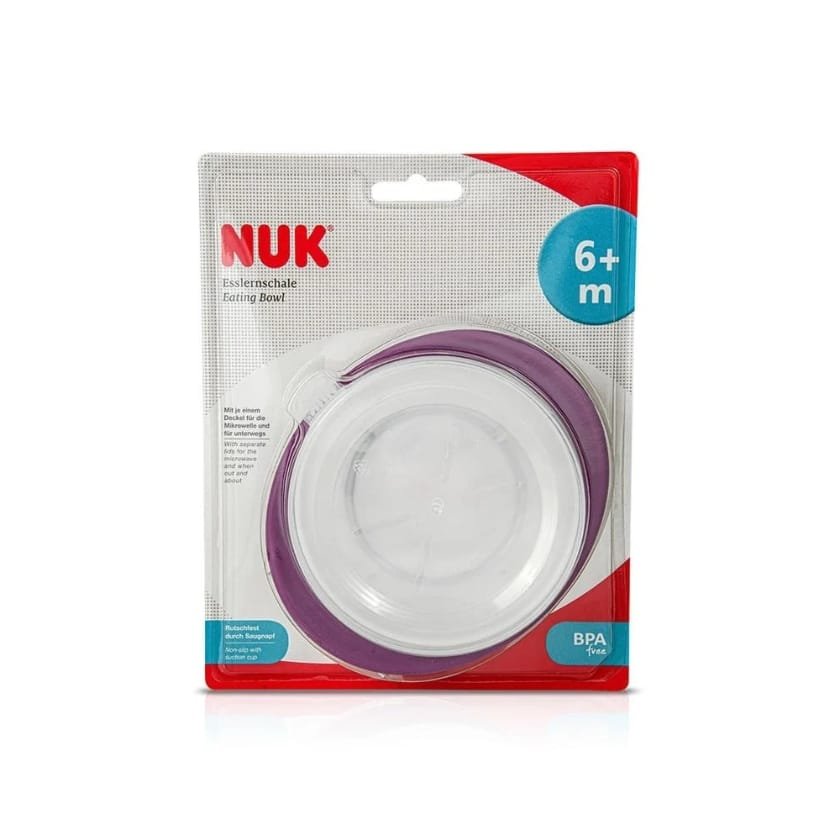 Bol D’apprentissage Avec 2 Couvercles +6mois - Nuk