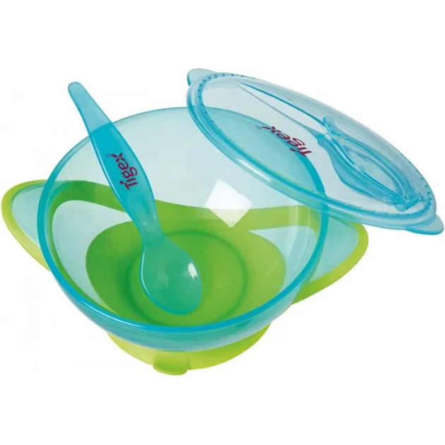 Bol ventouse avec cuillère 6m+ - Tigex