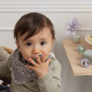 caoutchouc naturel souple - bibs x liberty Lot De 2 Sucettes Pour Bébé En Caoutchouc Naturel - Bibs x Liberty 0-6 mois