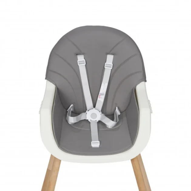Chaise Haute Mika Gris - MS Innovaciones