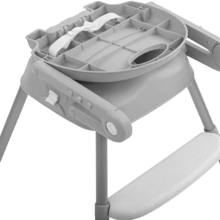 Chaise Haute Spoon Pliante Gris - MS Innovaciones