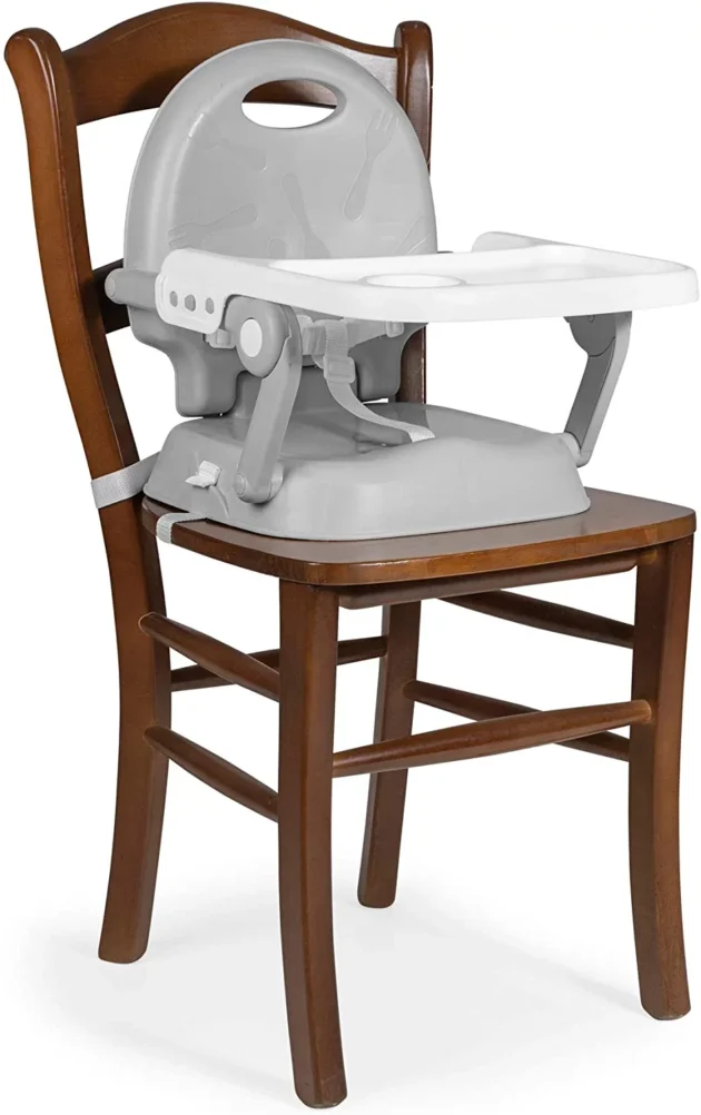 Chaise Haute Spoon Pliante Gris - MS Innovaciones