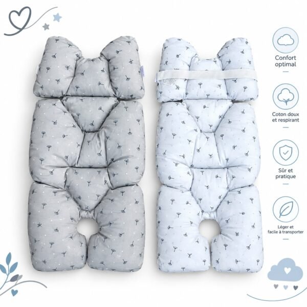 Coussin De Confort Universel Poussette Ou Siège Auto – Bebekevi