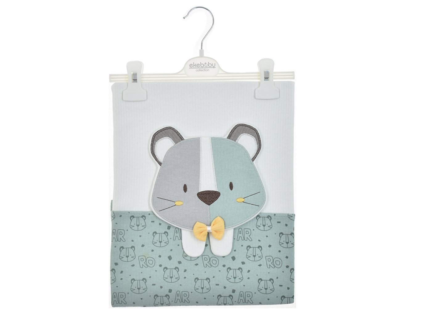 Couverture Bébé Multi-Usages En Cotton De Lux Vert - Ekebaby