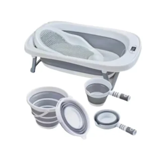 Ensemble Baignoire Pliable 4Piéces - Baby Queenix