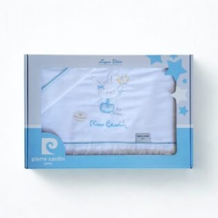 parure de lit lapin pierre cardin bleu