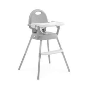 Chaise Haute Spoon Pliante Gris - MS Innovaciones