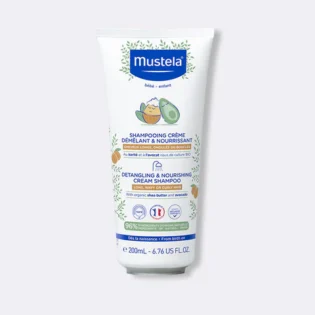 Shampooing Crème Démêlant Cheveux Bouclés- Mustela