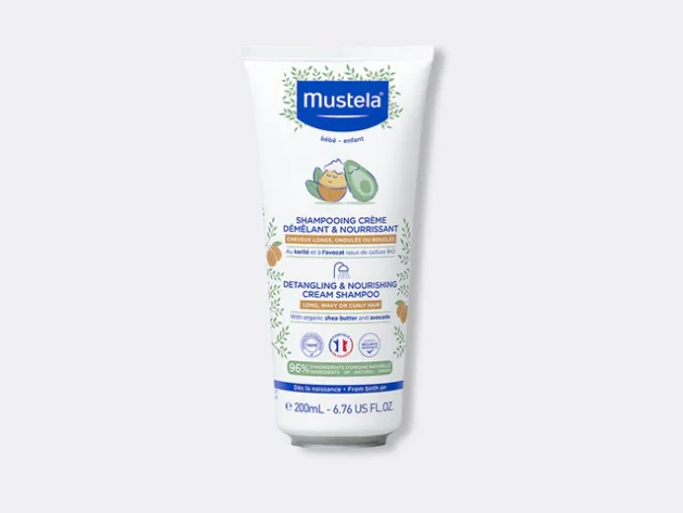 Shampooing Crème Démêlant Cheveux Bouclés- Mustela