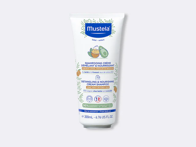 Shampooing Crème Démêlant Cheveux Bouclés- Mustela