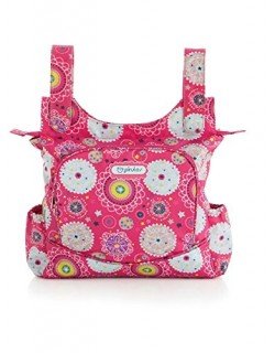 Sac Pour Poussette Talega + Matelas à Langer Motif Folk - Pirulos