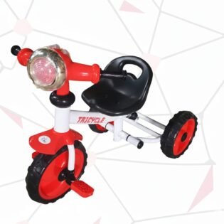 tricycle musical avec lumière rouge