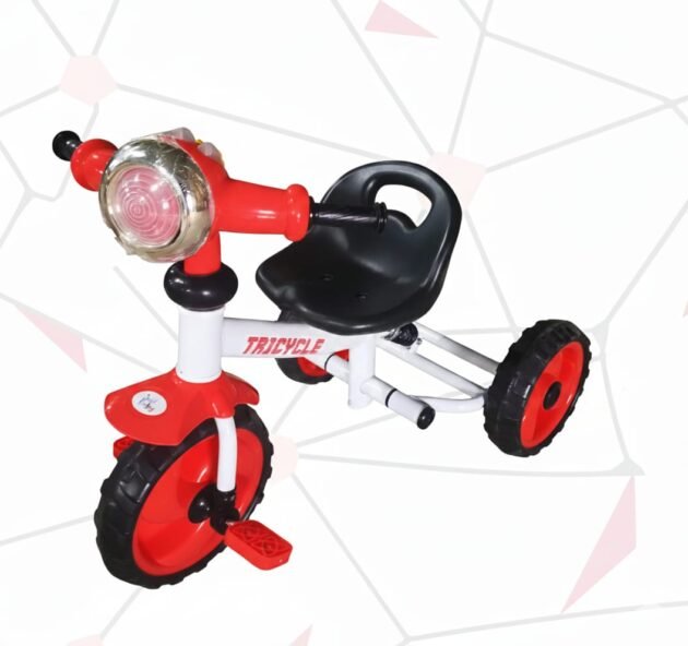 tricycle musical avec lumière rouge