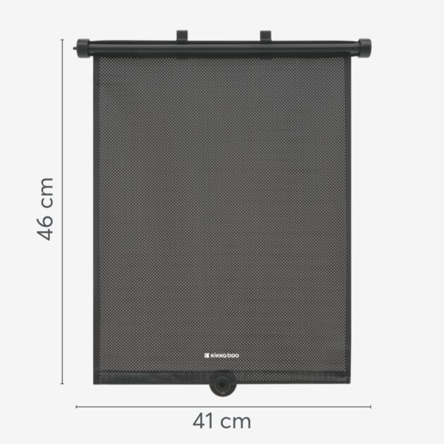 Lot de 2 Pare-Soleils Voiture Enroulables Avec Ventouses - KikkaBoo