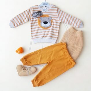 ensemble-longue-manche-pour-garcon-nicu-orange orange