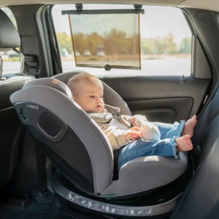 Lot de 2 Pare-Soleils Voiture Enroulables Avec Ventouses - KikkaBoo