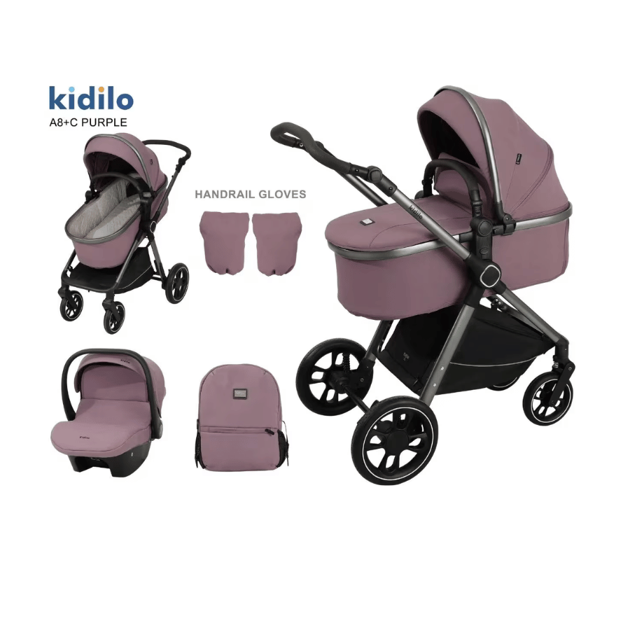 Pack Poussette A8+C Pour Bebe - Kidilo