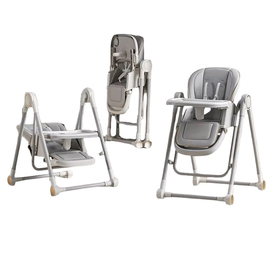 chaise haute et balancelle confortable 2en1 bhc-400 - mon bébé maroc